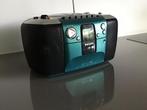 Philips transistor radio met cassette- en cd-speler, Ophalen of Verzenden, Gebruikt, Transistorradio, Met cd-speler