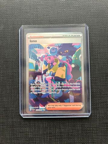 Iono 237/091 Pokémon Kaart beschikbaar voor biedingen