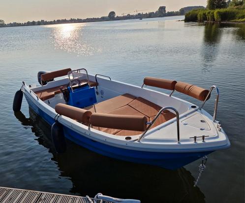 ☀️☀Nieuwe consoleboot met goede gebruikte Tohatsu bbmotor.☀️, Watersport en Boten, Vis- en Consoleboten, Nieuw, 30 tot 50 pk, 3 tot 6 meter