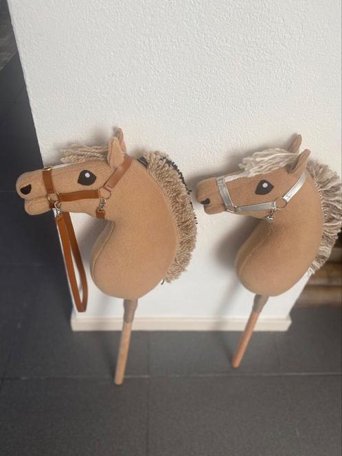 Twee orachtig fjorden,hobbyhorses. Halster, touw, stok!, Kinderen en Baby's, Speelgoed | Knuffels en Pluche, Nieuw, Paard, Ophalen of Verzenden