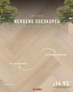 Nergens Goedkoper: PVC Visgraat KLIK de Laagste Prijs in NL, Huis en Inrichting, Stoffering | Vloerbedekking, Crème, 75 m² of meer