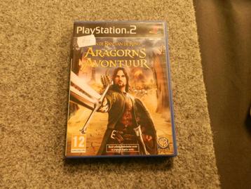 Ps2 spel Aragorns avontuur in de ban van de ring beschikbaar voor biedingen