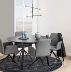 by fonQ basic Crow Eettafel 140 cm - Zwart | Van €369, nu, Byfonq, Byfonq, Nieuw, Ophalen of Verzenden