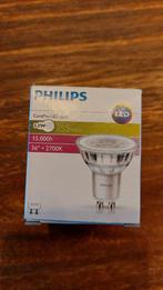 Philips ledspot gu10 nieuw, Nieuw, Ophalen, Metaal of Aluminium