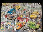 Jan van Haasteren – In de autospuiterij – 500 stukjes, Ophalen of Verzenden, 500 t/m 1500 stukjes, Zo goed als nieuw, Legpuzzel
