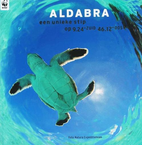 Aldabra - foto Natura Expeditieteam + DVD, Boeken, Natuur, Zo goed als nieuw, Natuur algemeen, Ophalen of Verzenden