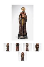 Heiligen beeld Franciscus van Assisi hout, Antiek en Kunst, Antiek | Religie, Ophalen of Verzenden