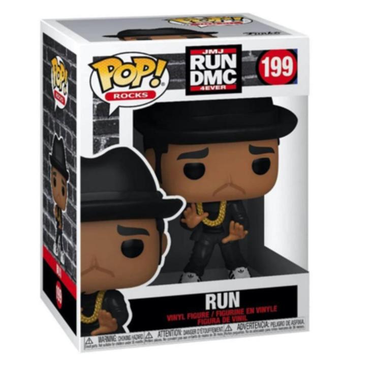 Funko Pop! Rocks: Run DMC - Run DMC #199, Verzamelen, Poppetjes en Figuurtjes, Nieuw, Verzenden