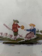 5 Makkum Tichelaar tegels - schapenhoeders, Ophalen of Verzenden