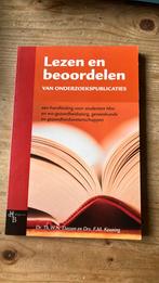 F.M: Keuning - Lezen en beoordelen van onderzoekspublicaties, Ophalen of Verzenden, Zo goed als nieuw, F.M: Keuning; Th.W.N. Dassen