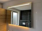 Badkamer spiegel Bruynzeel - met verlichting en verwarming, Huis en Inrichting, Badkamer | Badkamermeubels, Ophalen, Gebruikt