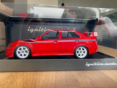 Ignition Mitsubishi lancer evolution VI, Hobby en Vrije tijd, Modelauto's | 1:18, Nieuw, Auto, Overige merken, Ophalen of Verzenden