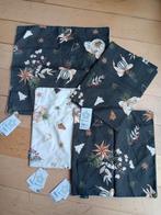NEW 4x Pichler Sterne katoenen kussenhoes tafelloper, Ophalen of Verzenden, Nieuw, Grijs, Vierkant