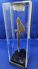 (9033) SUPER TOPPERS St.GABRIEL SILVER SWORD GILDED 2,5 Oz., Ophalen of Verzenden, Zilver