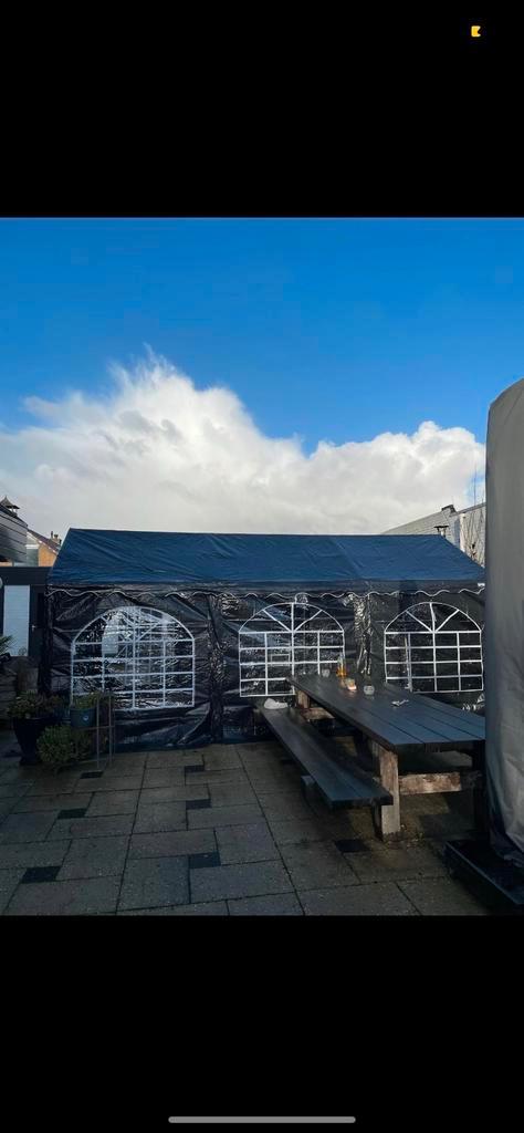 4x6 Partytent, Tuin en Terras, Partytenten, Zo goed als nieuw, Partytent, 8 meter of meer, Ophalen of Verzenden
