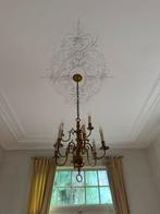 Antiek koperen kroonluchter (zwaar), Huis en Inrichting, Ophalen, Gebruikt