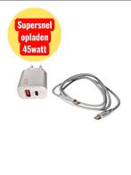 Snellader oplader 45W – Oplader met 1 meter kabel, Ophalen of Verzenden, Nieuw