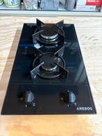 Arebos 2-pits gaskookplaat - Compact en krachtig, Ophalen, Zo goed als nieuw