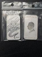 Dragon rectangle 2025 nieuw (ook per tube mogelijk), Ophalen of Verzenden, Zilver