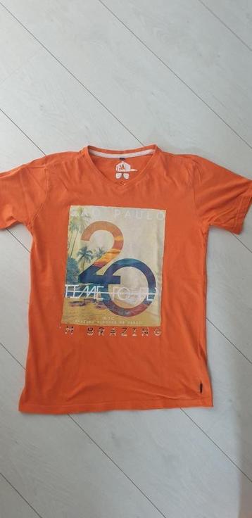 Oranje t shirt mt 164 beschikbaar voor biedingen