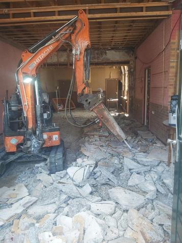 Sloopwerk & grondwerk beschikbaar voor biedingen