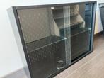 UPPSPEL vitrine kast zwart heel goed staat!, Huis en Inrichting, Kasten | Vitrinekasten, Ophalen, Met deur(en), 50 tot 100 cm
