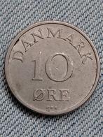 Denemarken 10 Øre 1959 Frederik IX - Key Date, Verzenden, Overige landen, Losse munt