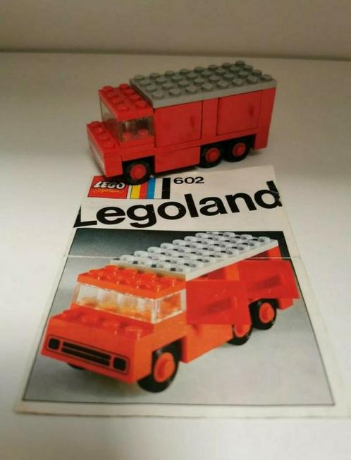 Lego 653 en lego 602 allemaal compleet.  Lego 653 uit 1973., Kinderen en Baby's, Speelgoed | Duplo en Lego, Zo goed als nieuw