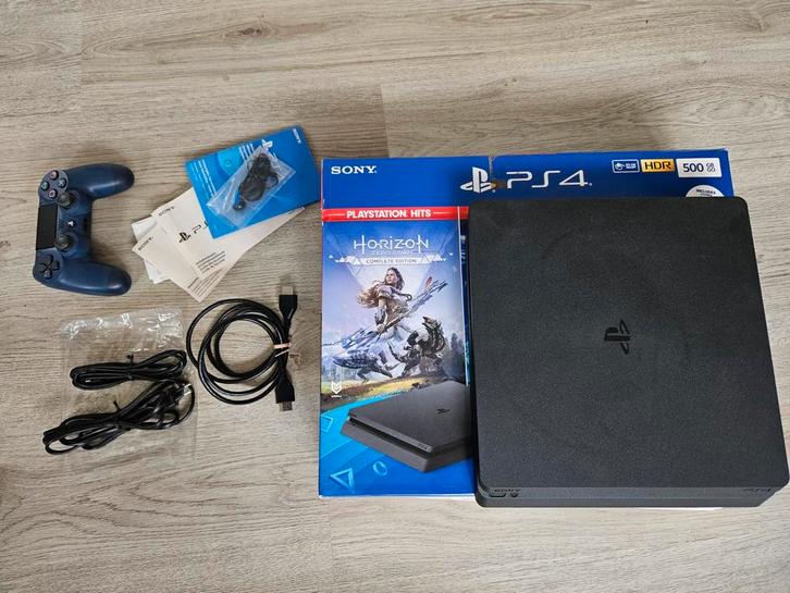 PlayStation 4 500GB - compleet incl wat Games, Spelcomputers en Games, Spelcomputers | Sony PlayStation 4, Original, Met 1 controller