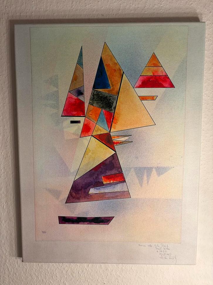 Wassily Kandinsky - kunstdruk, Antiek en Kunst, Kunst | Schilderijen | Abstract, Ophalen of Verzenden