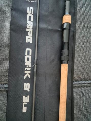 Nash Scope 9ft 3LB cork nieuw beschikbaar voor biedingen