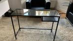 Bureau-tafel, Huis en Inrichting, Tafels | Sidetables, Ophalen, Zo goed als nieuw, Metaal, 25 tot 50 cm