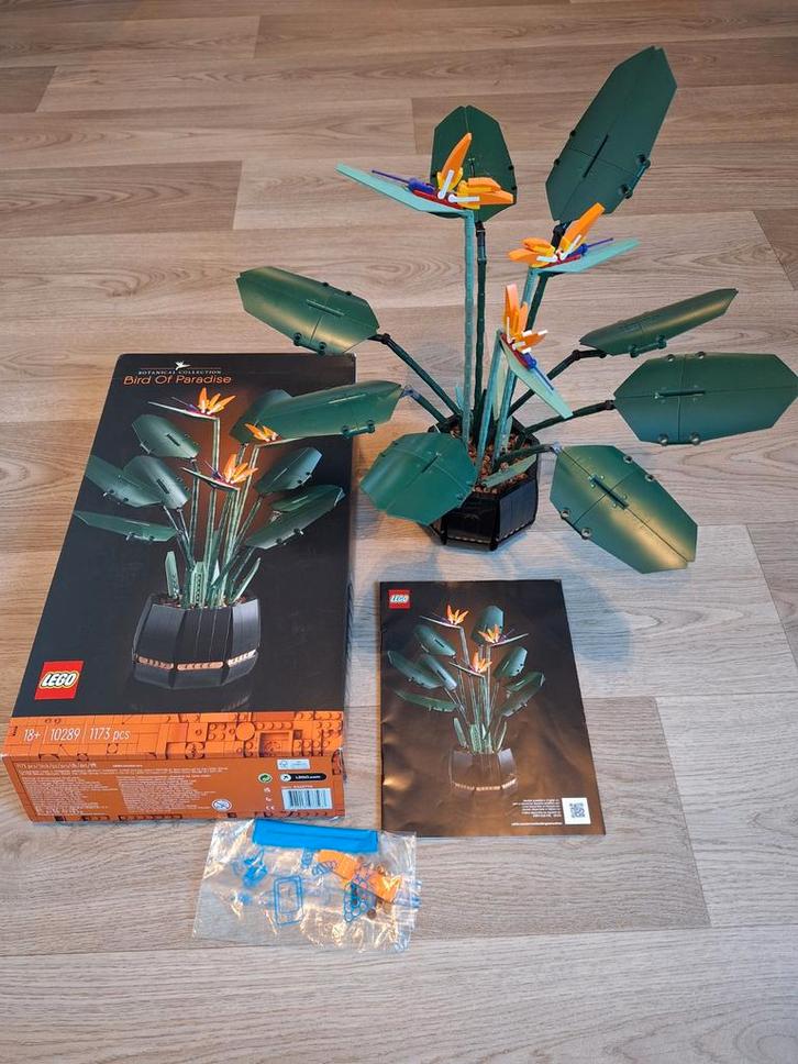 10289 Paradijsvogelplant van Lego Botanical, Kinderen en Baby's, Speelgoed | Duplo en Lego, Zo goed als nieuw, Lego, Complete set