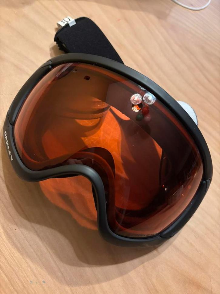 Oakley Target Line L Matte Black/ Prizm Rose skibril, Sport en Fitness, Skiën en Langlaufen, Zo goed als nieuw, Overige typen