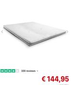 Nieuwe matras  topper 160 x 200 cm H3, Ophalen, Matras, 200 cm, 160 cm