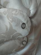 Gordijnen, Huis en Inrichting, Stoffering | Gordijnen en Lamellen, 200 cm of meer, Beige, Ophalen of Verzenden, Zo goed als nieuw