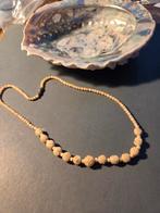 oude art deco ketting celluloid, Sieraden, Tassen en Uiterlijk, Antieke sieraden, Verzenden, Overige materialen, Ketting