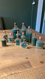 Verzameling 12 oude flesjes parfum 4711, Ophalen of Verzenden, Gebruikt, Parfumfles
