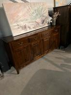 Koloniaal Dressoir - 200cm Breed, Ophalen, Gebruikt, 150 tot 200 cm, Teakhout