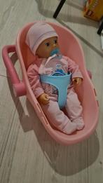Baby Born pop met Maxi Cosi, Kinderen en Baby's, Speelgoed | Poppen, Ophalen of Verzenden, Gebruikt, Babypop