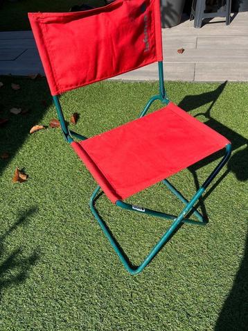 camping stoeltje (vissersstoeltje met rugleuning) beschikbaar voor biedingen
