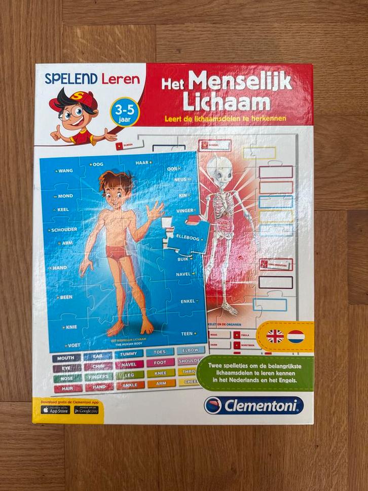 Clementoni Het Menselijk Lichaam Puzzel, Kinderen en Baby's, Speelgoed | Educatief en Creatief, Zo goed als nieuw, Puzzelen, Ophalen of Verzenden