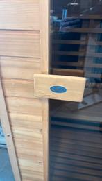 Infrarood sauna klein 90x90cm 1 persoons, Ophalen, Zo goed als nieuw, Complete sauna