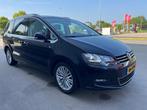 VW Sharan Highline 2.0 TSI 147KW DSG6 7p 2014 Zwart, Auto's, Stof, 7 stoelen, Zwart, Adaptive Cruise Control