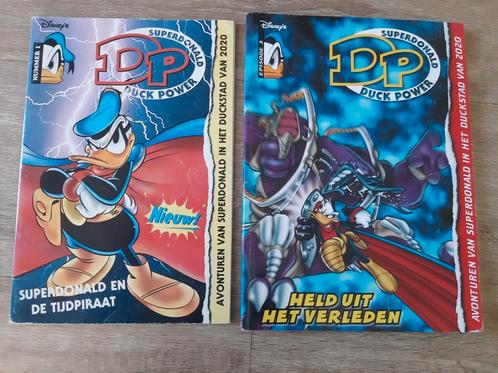 Super Donald Duck Power Super Donald en de tijdpiraat , Held, Boeken, Stripboeken, Gelezen, Complete serie of reeks, Ophalen of Verzenden