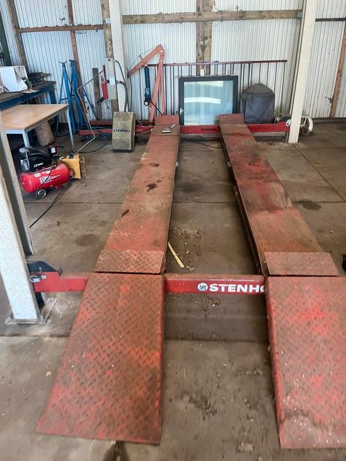 Stenhoij 4 Koloms hefbrug 3500KG, Auto diversen, Autogereedschap, Zo goed als nieuw, Ophalen of Verzenden