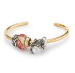Prachtige Trollbeads kraal ‘Gevleugelde Eenheid’ TGLBE-20383, Sieraden, Tassen en Uiterlijk, Bedels, Glas of Kristal, Nieuw, Ophalen of Verzenden