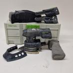Festool DTSC 400 I-Plus Accu-deltaschuurmachine SET | Incl g, Doe-het-zelf en Verbouw, Gereedschap | Schuurmachines, Festool, Gebruikt