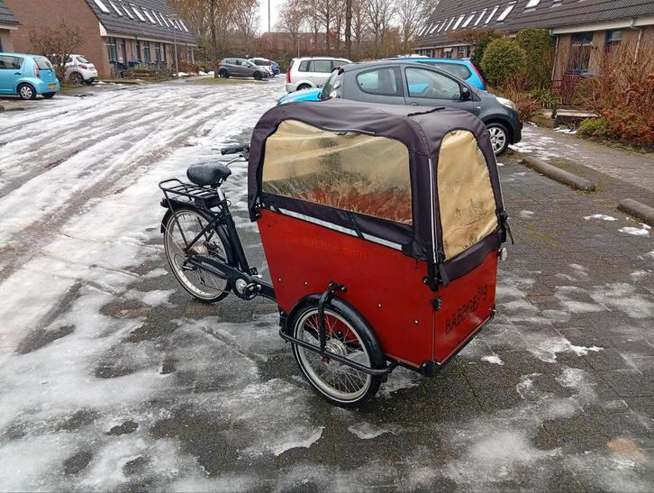 Babboe Big, Fietsen en Brommers, Fietsen | Bakfietsen, Zo goed als nieuw, 4 kinderen of meer, Ophalen