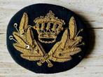 Marine Oude Pet Embleem Adelborst, Verzamelen, Militaria | Algemeen, Verzenden, Marine, Nederland, Embleem of Badge
